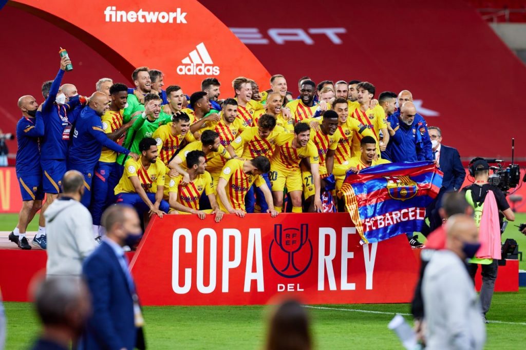 Versus / Barcelona golea al Athletic y se proclama campeón de la Copa